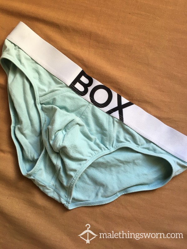 Box Menswear Pale Green Briefs