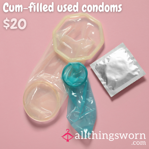 Alpha’s C*m Filled Condom