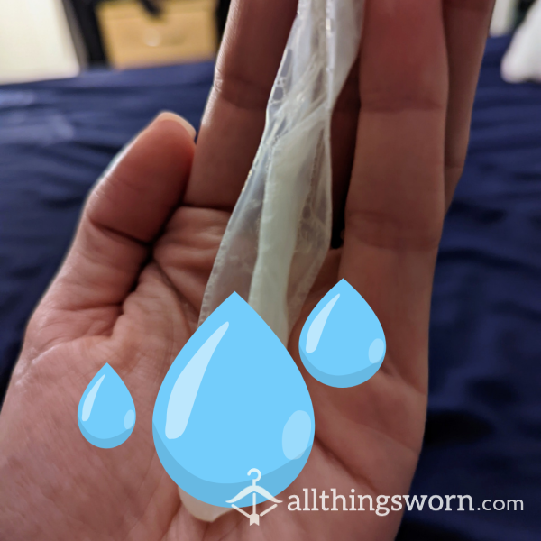 Alpha's C*m Filled Condom