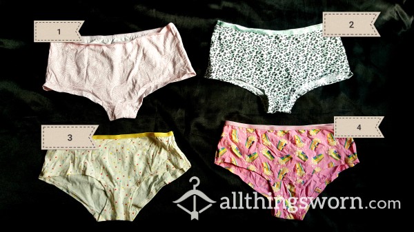 Alt Slim Trans Femme Cute Used Panties