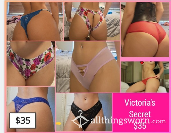 Amazing Pantys/ Thongs Wet VS