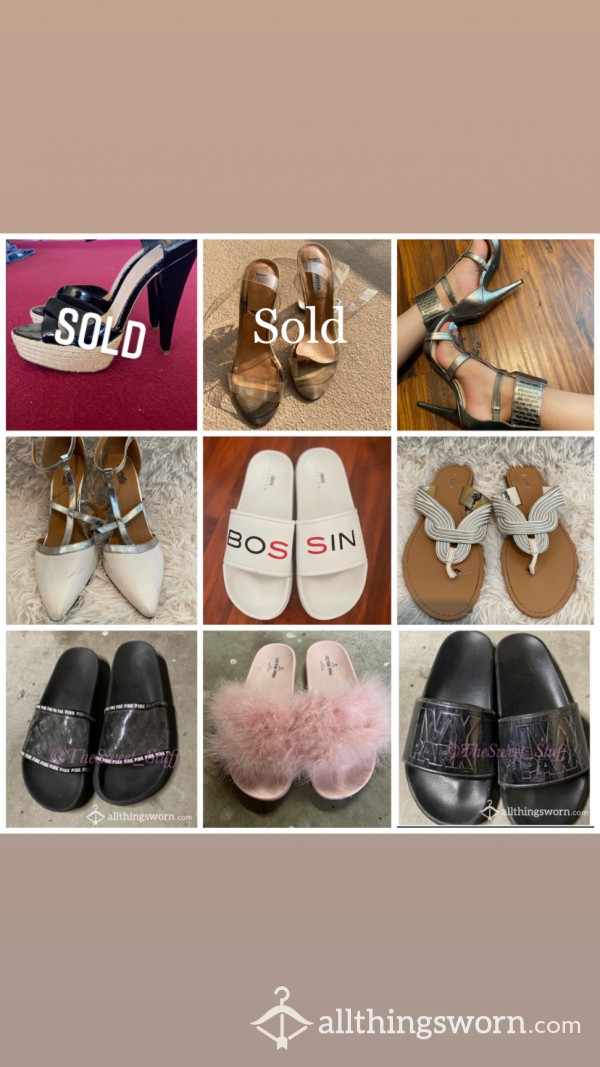 Amazing Used Shoe Lot !