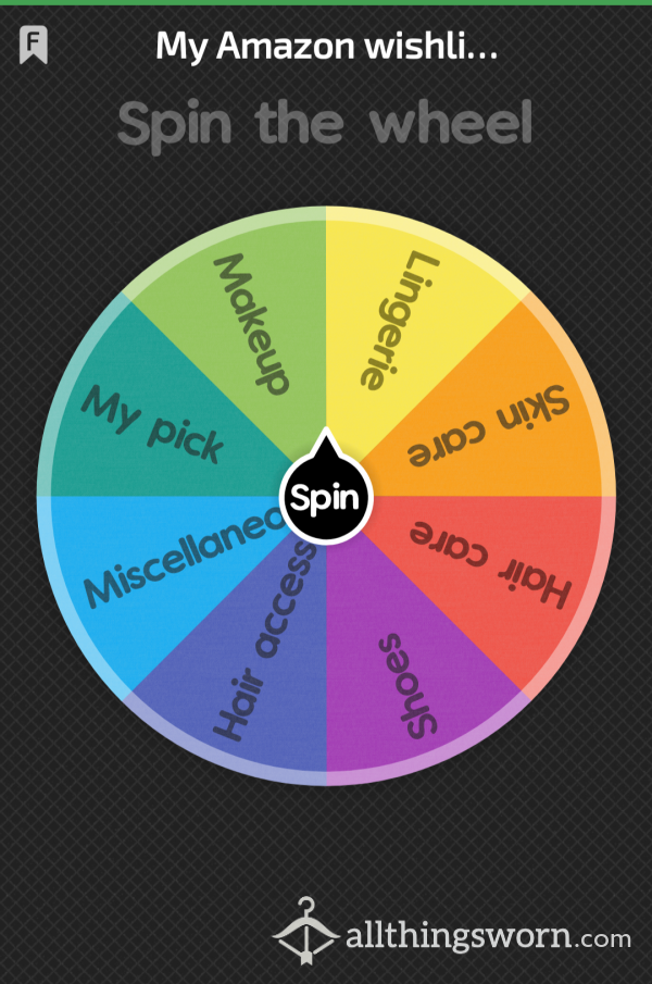 Amazon Wishlist Wheel