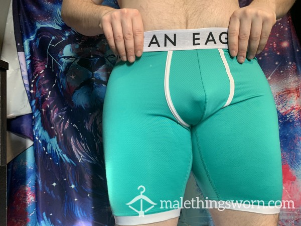 American Eagle Green Boxer Briefs