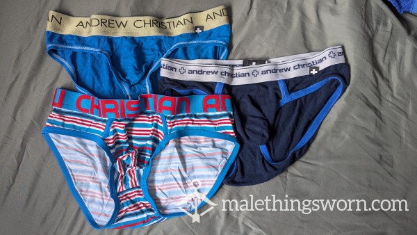 Andrew Christian Briefs Bundle