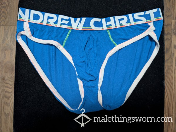 Andrew Christian Dark Blue Bulge Boosting Briefs