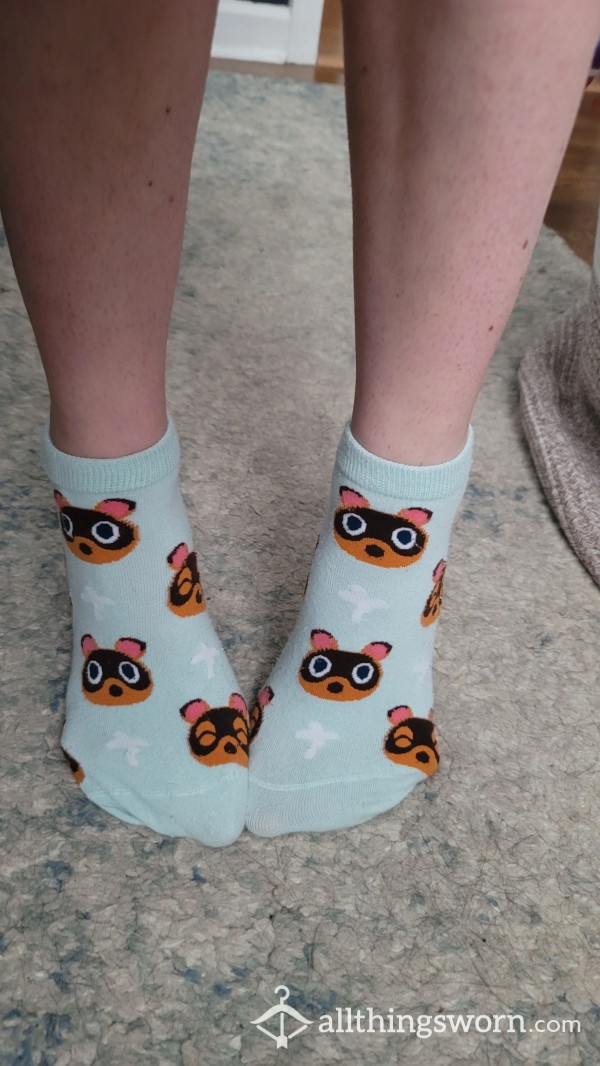 Nintendo Animal Crossing Timmy & Tommy Ankle Socks