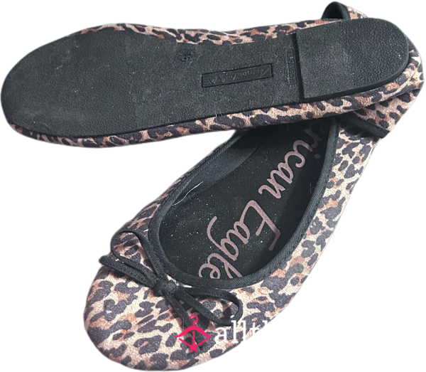 Animal Print Flats