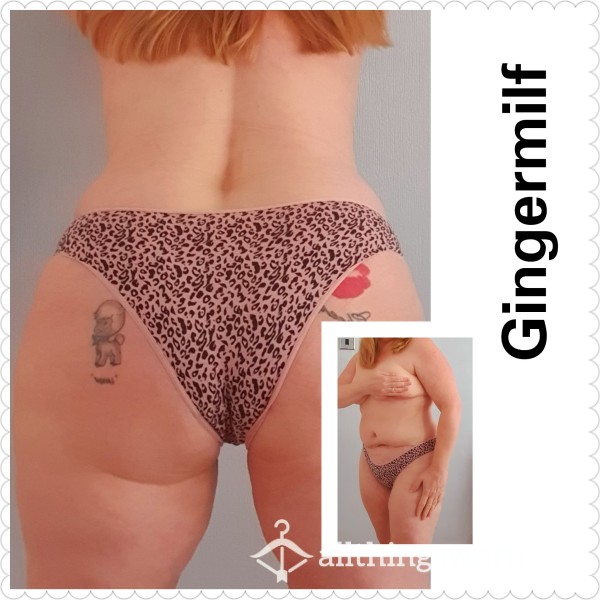 Animal Print Lilac Knickers