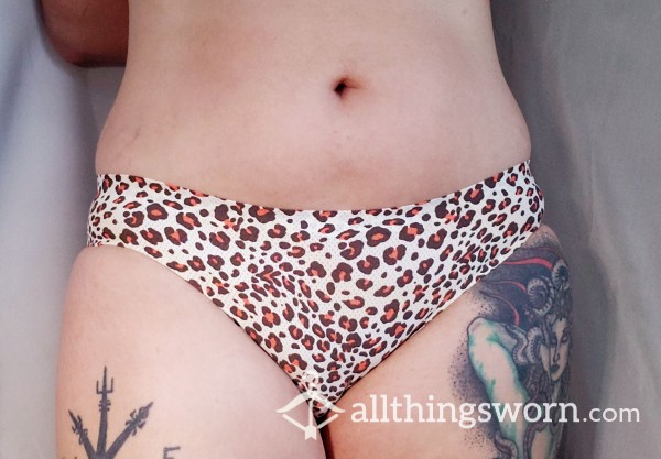 Animal Print Nylon Panties🐾