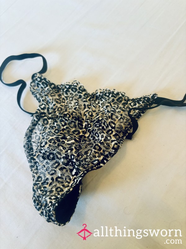 Animal Print Thong🐆