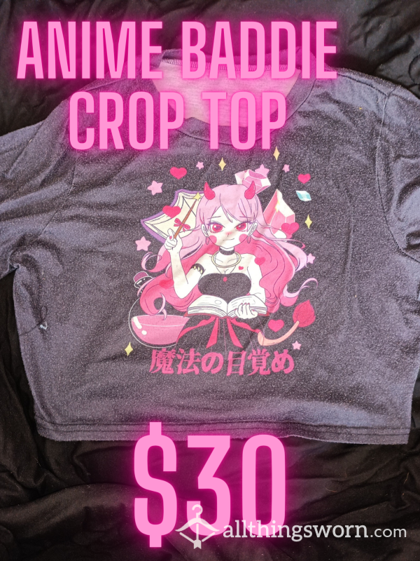 Anime Baddie Crop Top