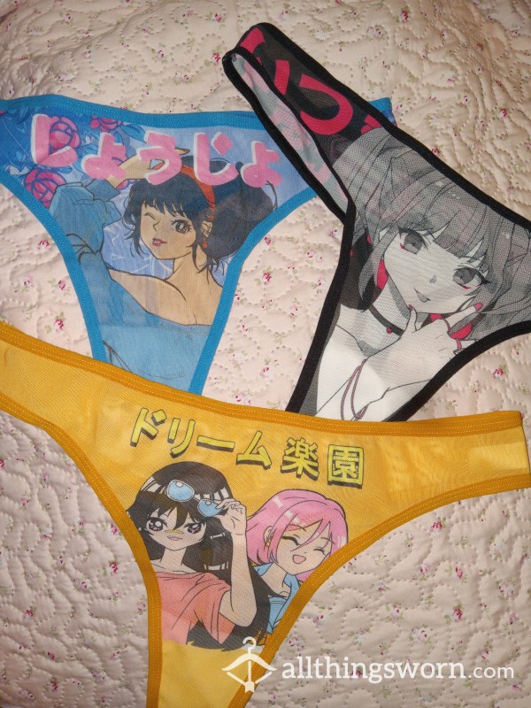 Anime Panties $15 | $30 For All 3