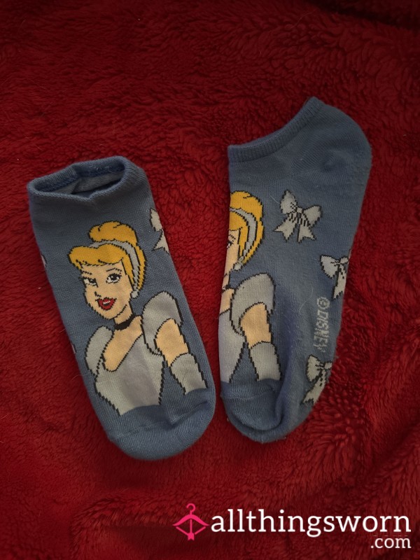 Ankle Blue Princess Socks