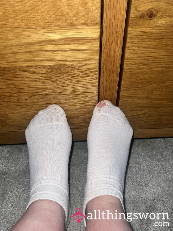 Ankle Socks Worn During A Badminton Sessions