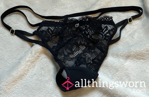 ✨💋 Ann Summers - Black Lace Gstring 💋✨