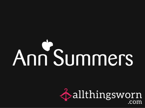 Ann Summers Bras, Panties, Thongs