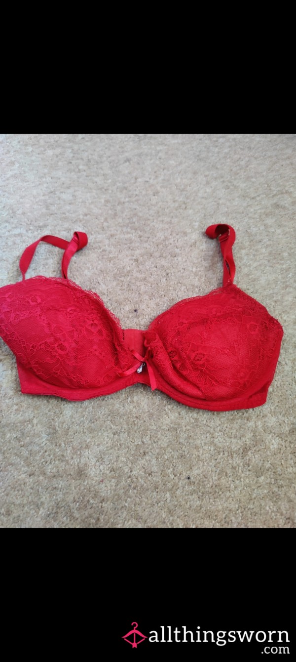 Ann Summers Red Bra