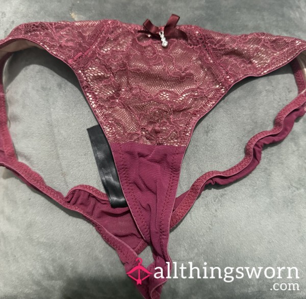 Ann Summers Thong With Gem