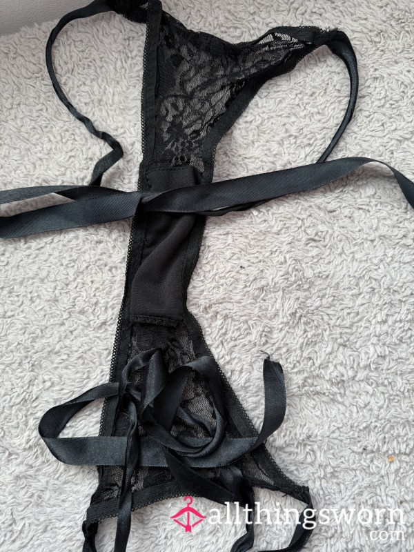 Anne Summers S**y Lace Up Thongs