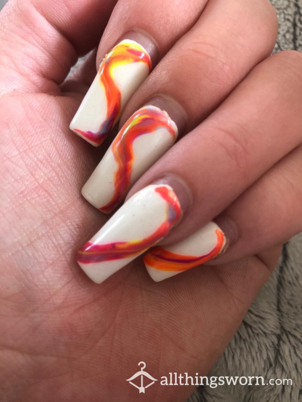 Anyone Want My Old Acrylic Nails