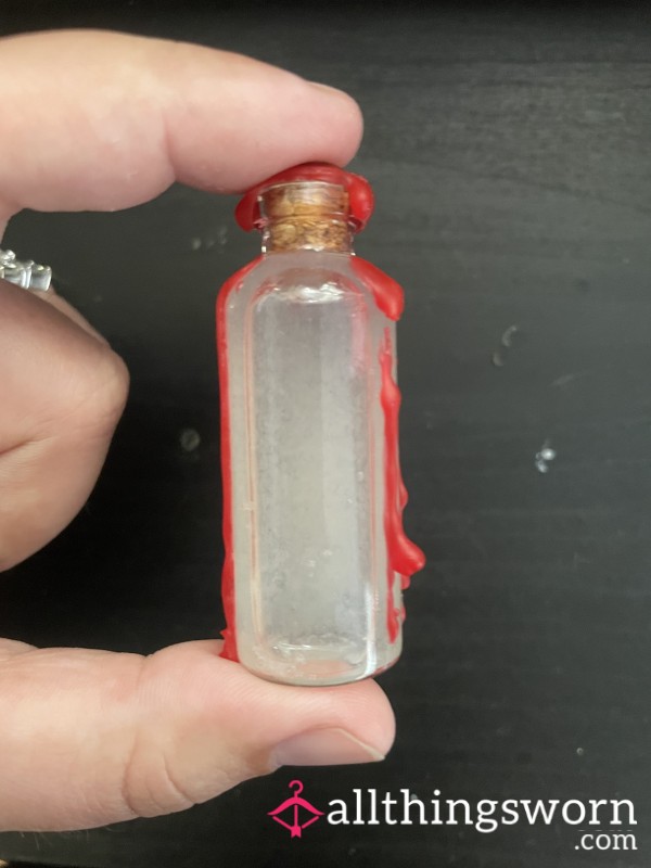 Apothecary Vial Of Goth Mommy's Sp*t