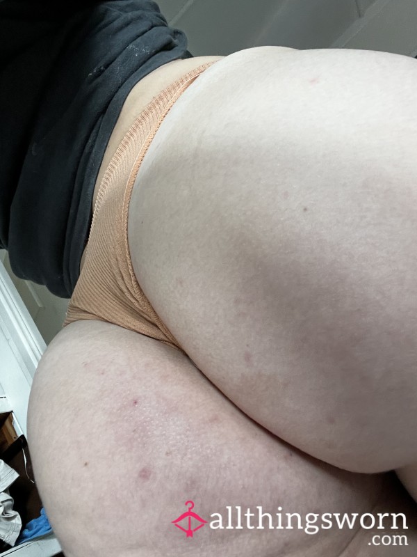 Apricot Half Back Panties