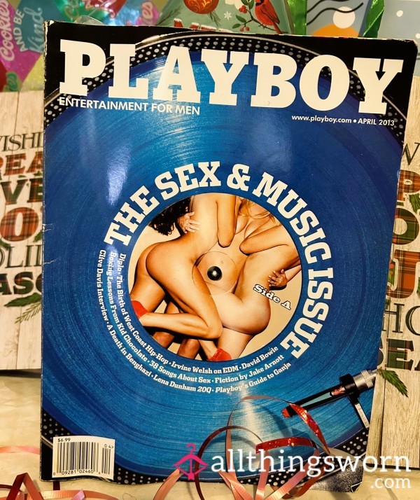 April 2013 S** & Music Issue Of Playboy Magazine