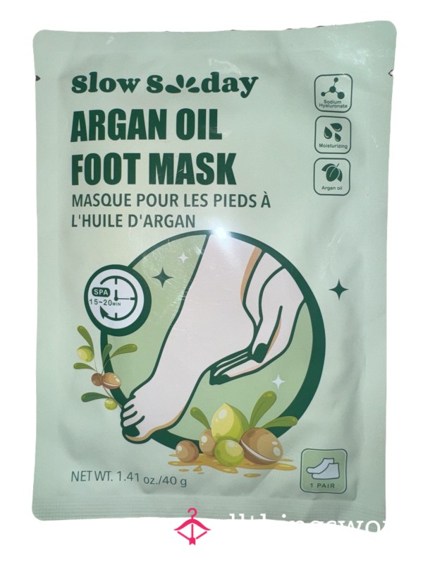 Argan Oil Foot Mask