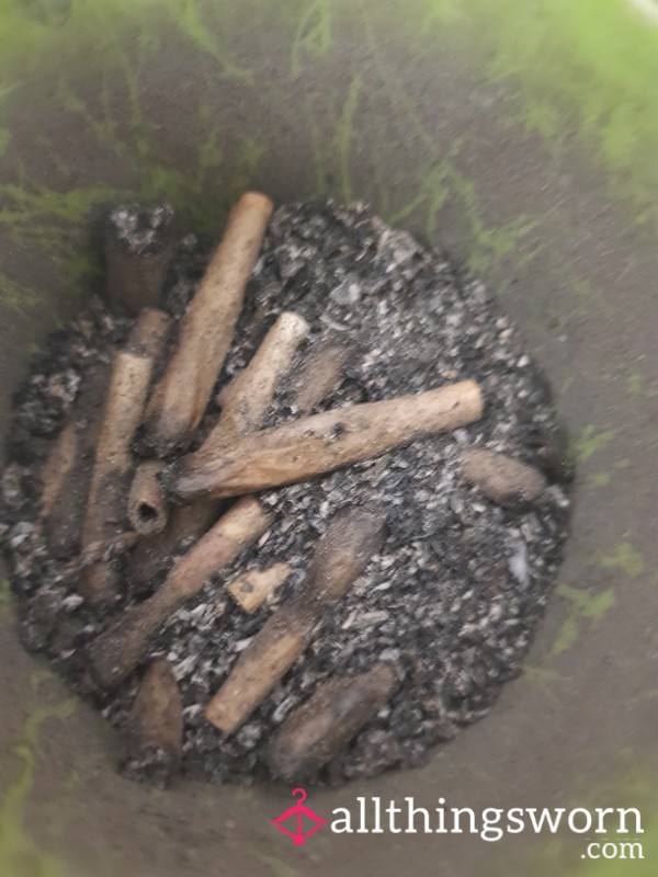 Ashtray And Its Contents