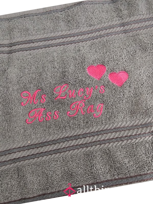 A** Rag....personalised 'Ms Lucy's'