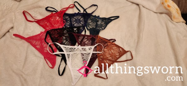 A**orted Lace G-String/Thongs