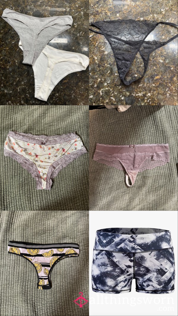 A**orted Thongs/panties