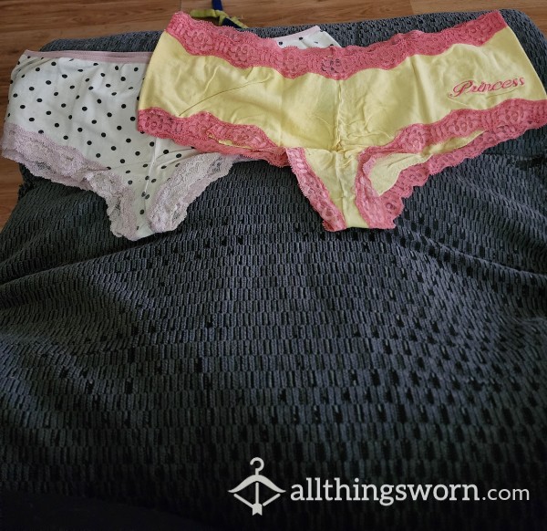 A**orted Worn Boyshorts  Panties