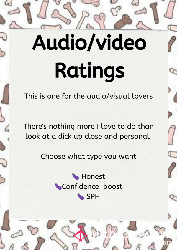 Audio/Video D*ck Rating