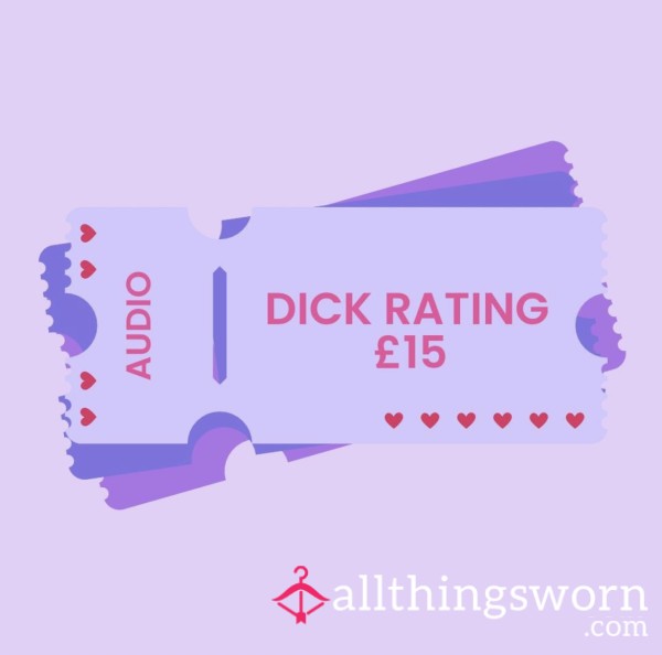 Audio D*ck Rating