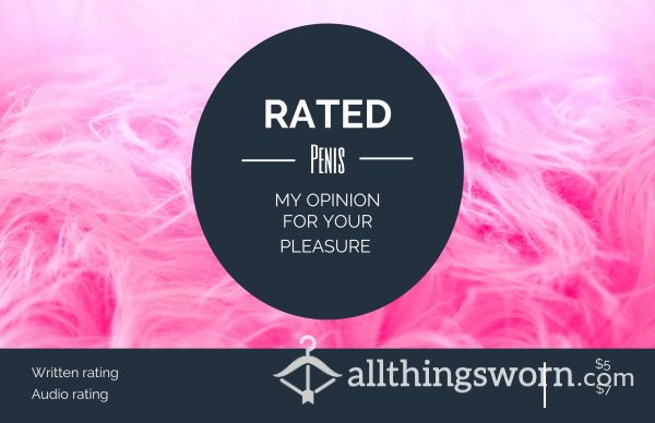 Audio Penis Rating