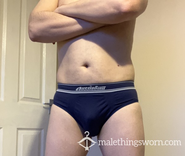 Aussieb*m Navy Seamless Briefs