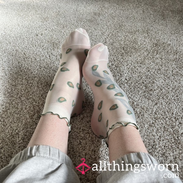 Avocado Nylon Socks