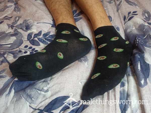 Avocado Socks Calzini Avocado Nero Black