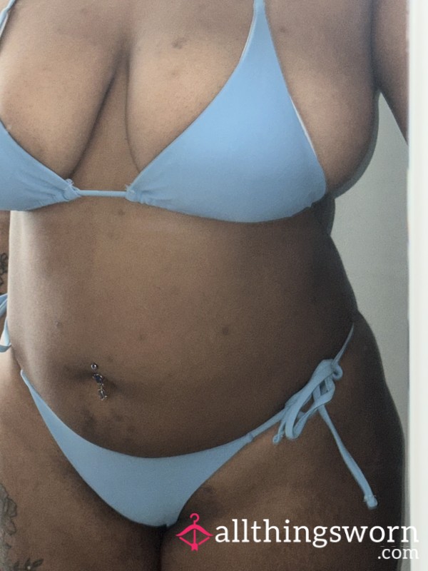 Baby Blue Bikini