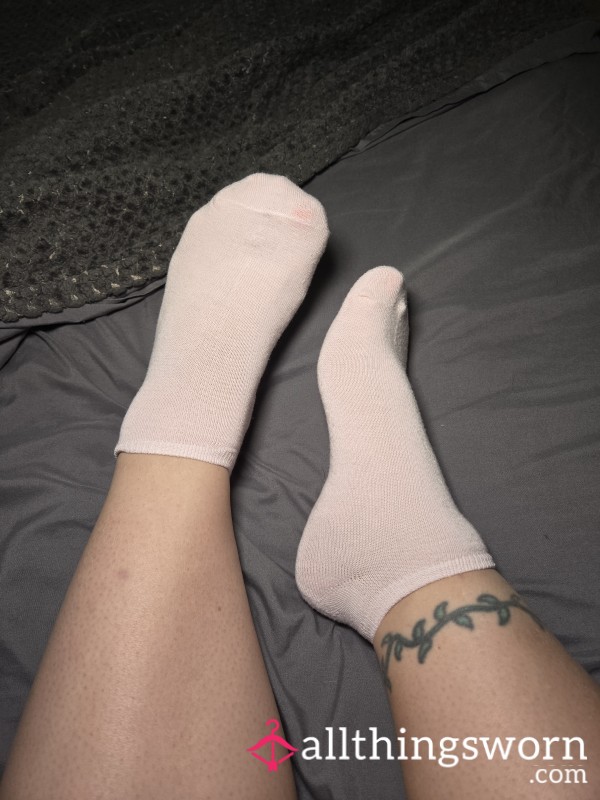 Baby Pink Ankle Socks