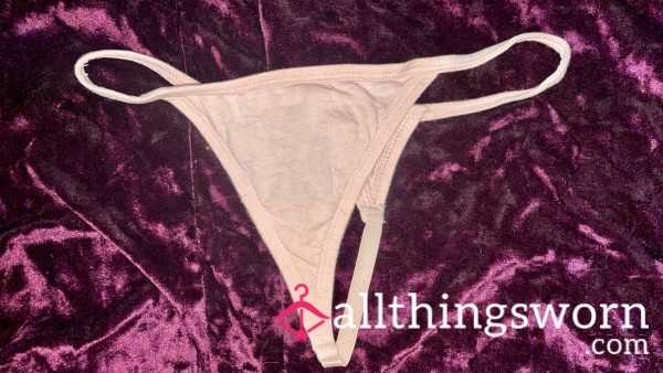 Baby Pink Cotton G String