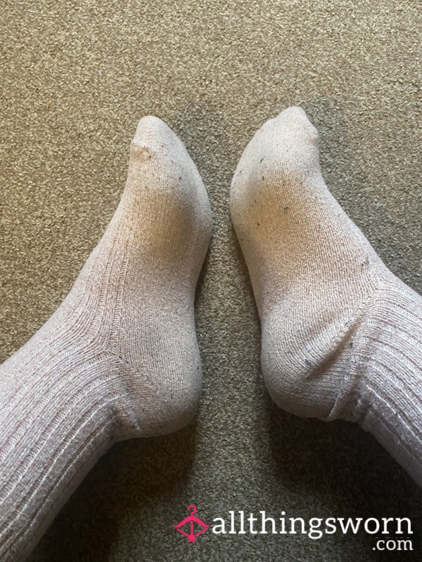 Baby Pink Used Socks