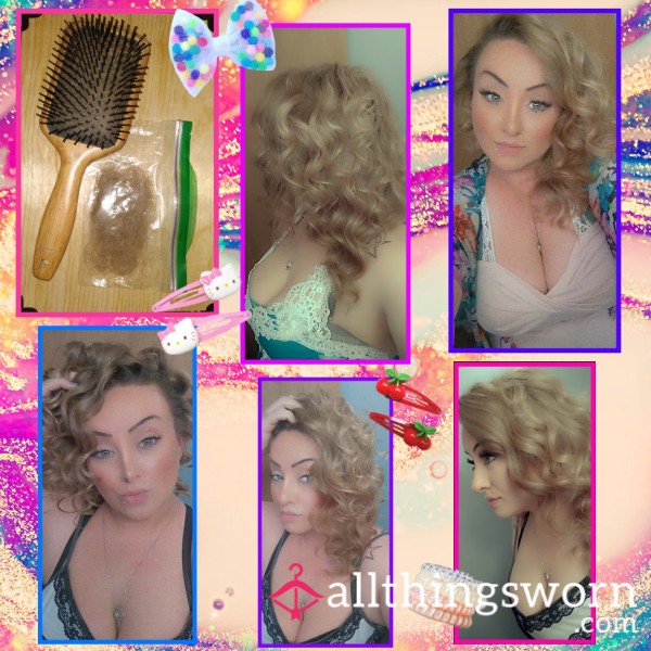 Bag Of Golden Goddess Locks From Lola Aphrodite Ambrosia