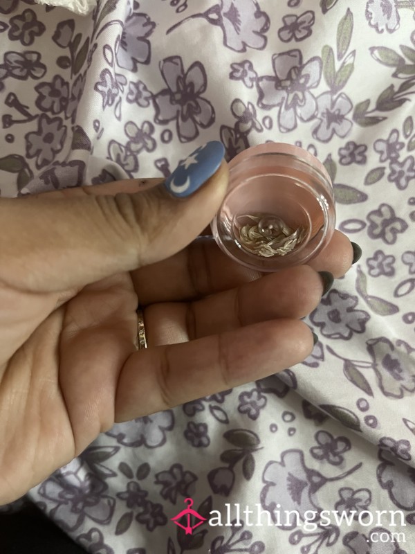 Jar Of Toe/Finger Nail Clippings