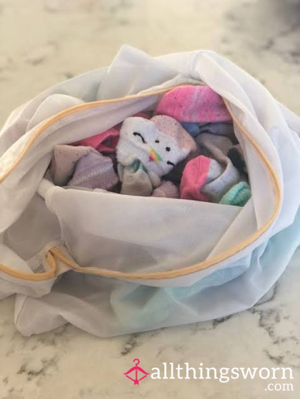 Bag Of Worn Odd Socks