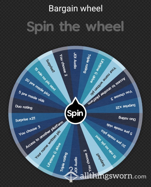 Bargain Wheel