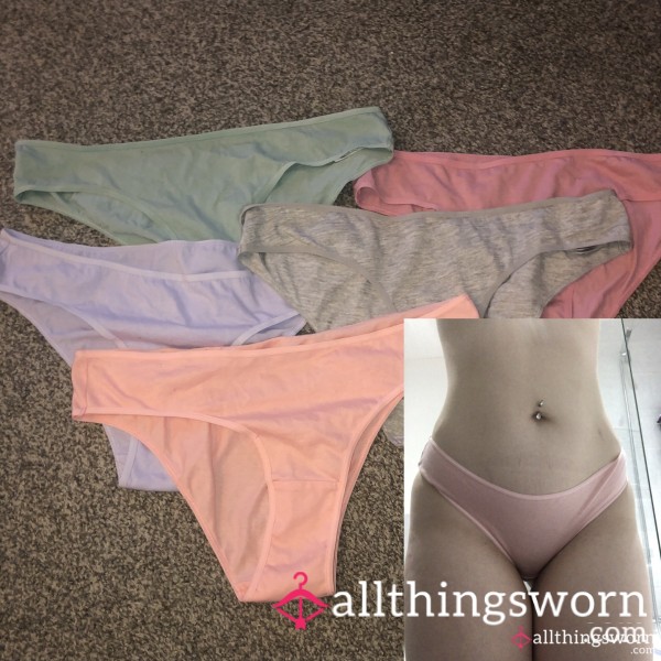 Basic Cotton Brazilian Panties