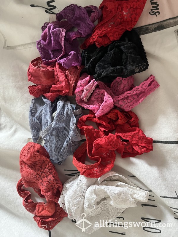 Basic Lace Thongs